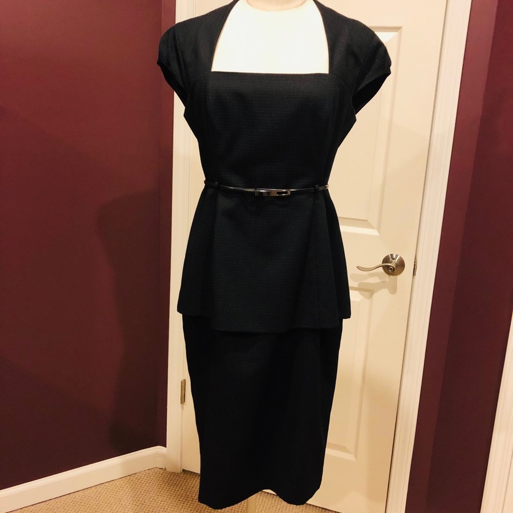 USED Evan Picone - Peplum Dress